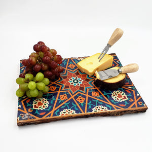 Ronak - Persian Resin-covered Cheese, Charcuterie Or Cutting Board