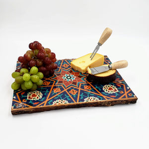 Ronak - Persian Resin-covered Cheese, Charcuterie Or Cutting Board