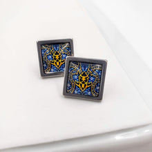 Load image into Gallery viewer, HOMA- Stainless Steel 12mm Persian Stud Earrings
