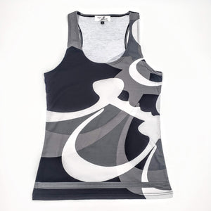 SHAMIM-Black Tank Top