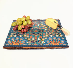 POONEH- Persian Resin-covered Cheese, Charcuterie Or Cutting Board