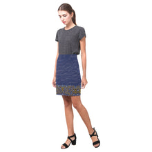 Load image into Gallery viewer, HOMA- Blue Fitted Skirt
