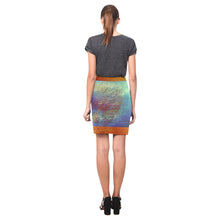 Load image into Gallery viewer, LIA-Blue Fitted Skirt
