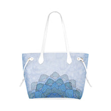 Load image into Gallery viewer, PARAND- Blue Clover Canvas Tote Bag
