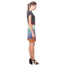 Load image into Gallery viewer, LIA-Blue Fitted Skirt
