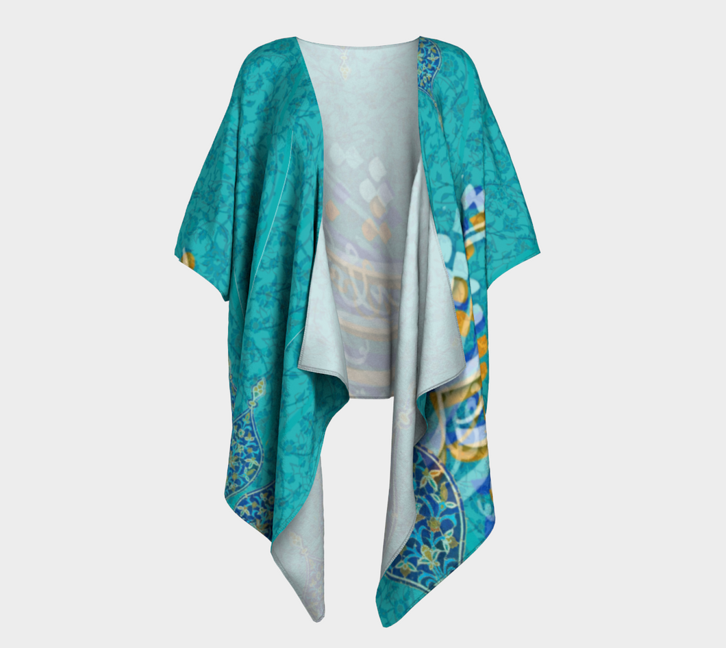 BARAN- Draped Kimono