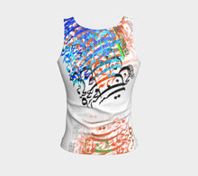 Load image into Gallery viewer, ARIANA- Persian Calligraphy Tank Top
