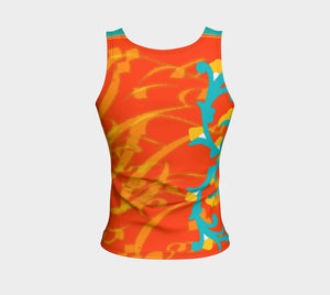 SHABNAM- Persian Calligraphy Tank Top