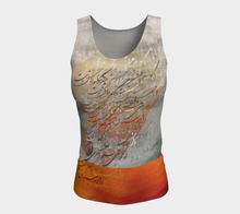 Load image into Gallery viewer, NIKKI- Persian Calligraphy Tank Top
